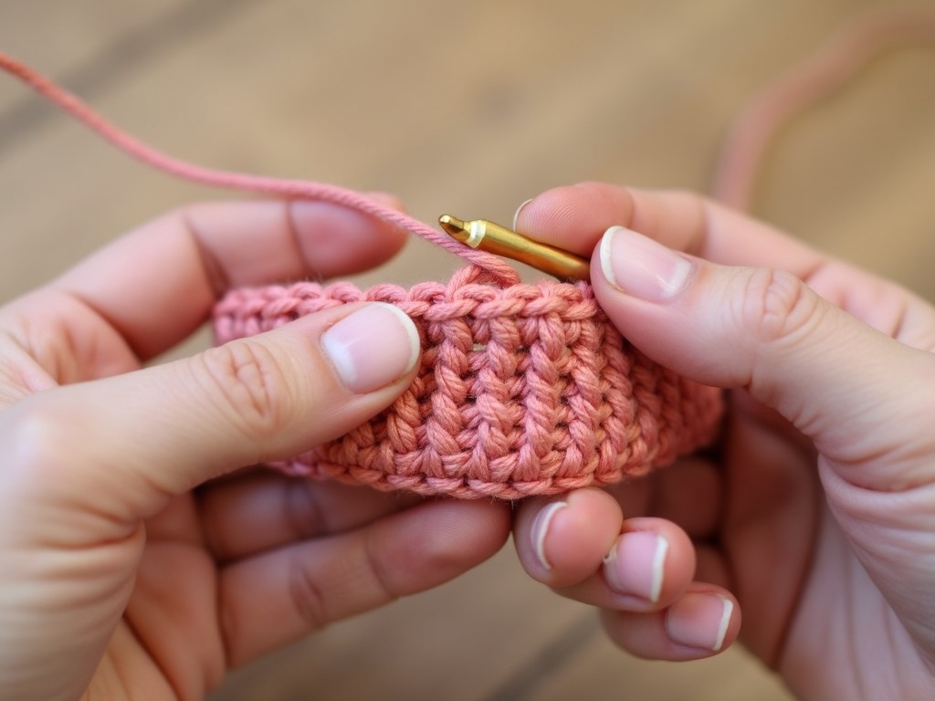 Cozy Weekend Craft: Your New Favorite Free Crochet Headband Pattern detail image