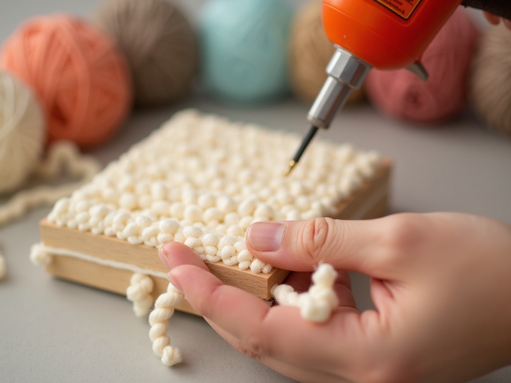 Transform Your Walls: A Beginner's Guide to Yarn Art detail image