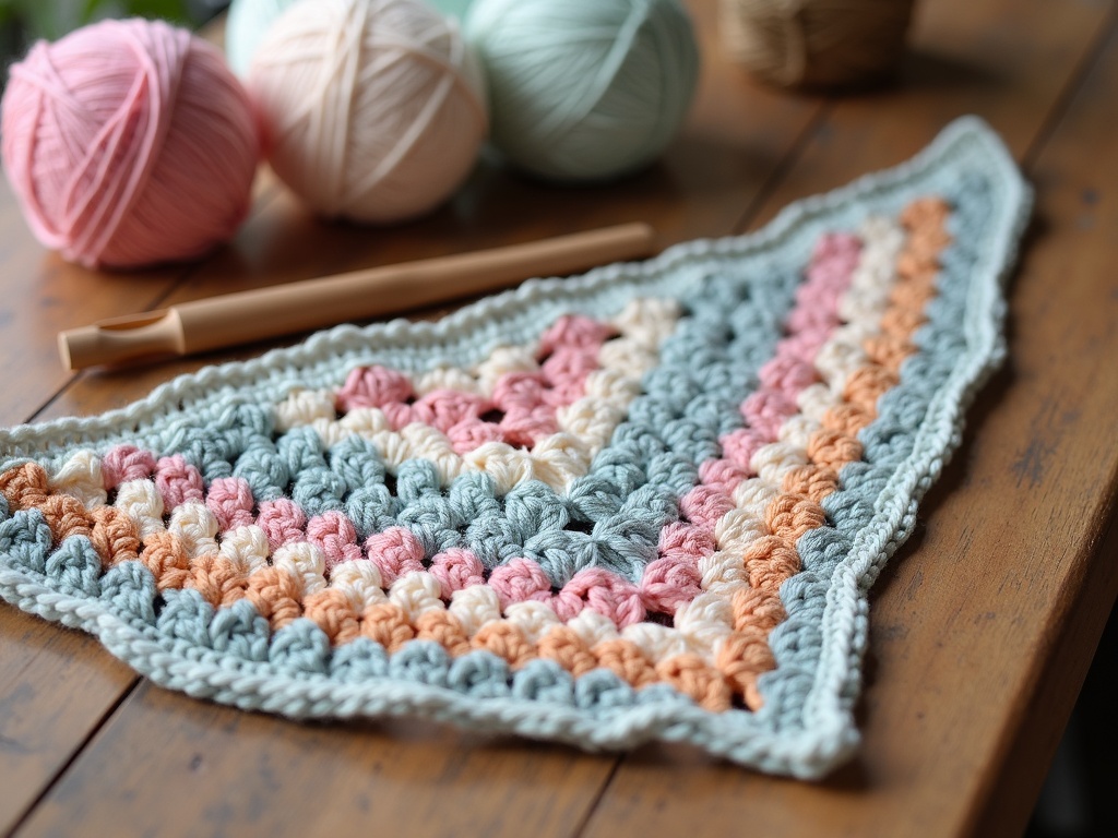 How to Style a Granny Crochet Bandana for Weekend Vibes detail image