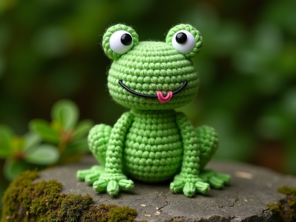 crochet frog amigurumi free pattern - Weekend DIY: Crochet a Cute Frog Amigurumi Free Pattern detail image