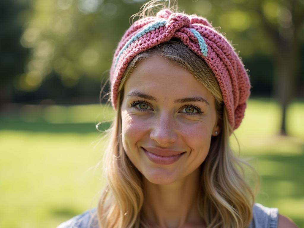 crochet bandana - Weekend DIY: How to Crochet a Granny Bandana for a Cozy, Boho Look detail image