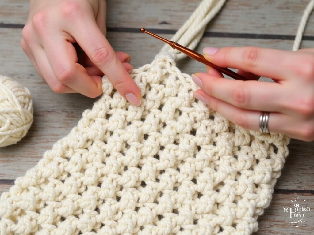 Weave Your Own Summer Essential: The Easy Crochet Market Bag detail image