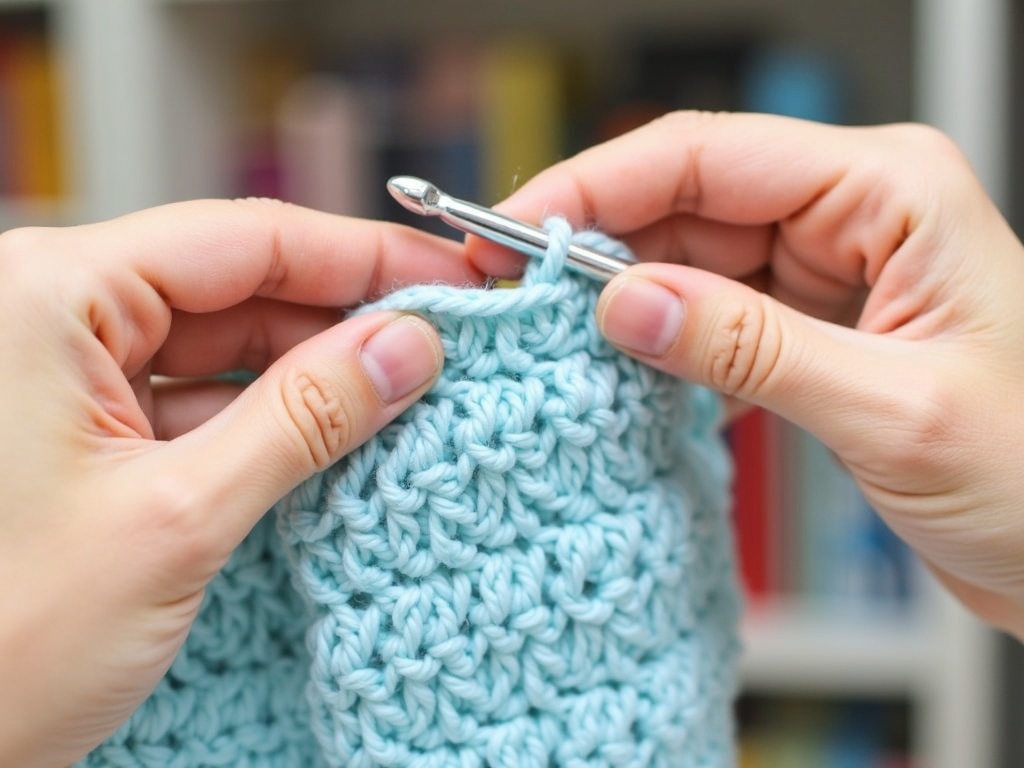 Cozy Weekend Project: Free Crochet Shrug Pattern for Relaxed Evenings detail image