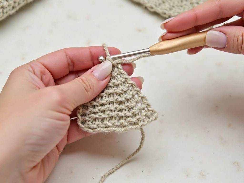 Weekend Project: Free Crochet Cardigan Pattern for Cozy Mornings detail image