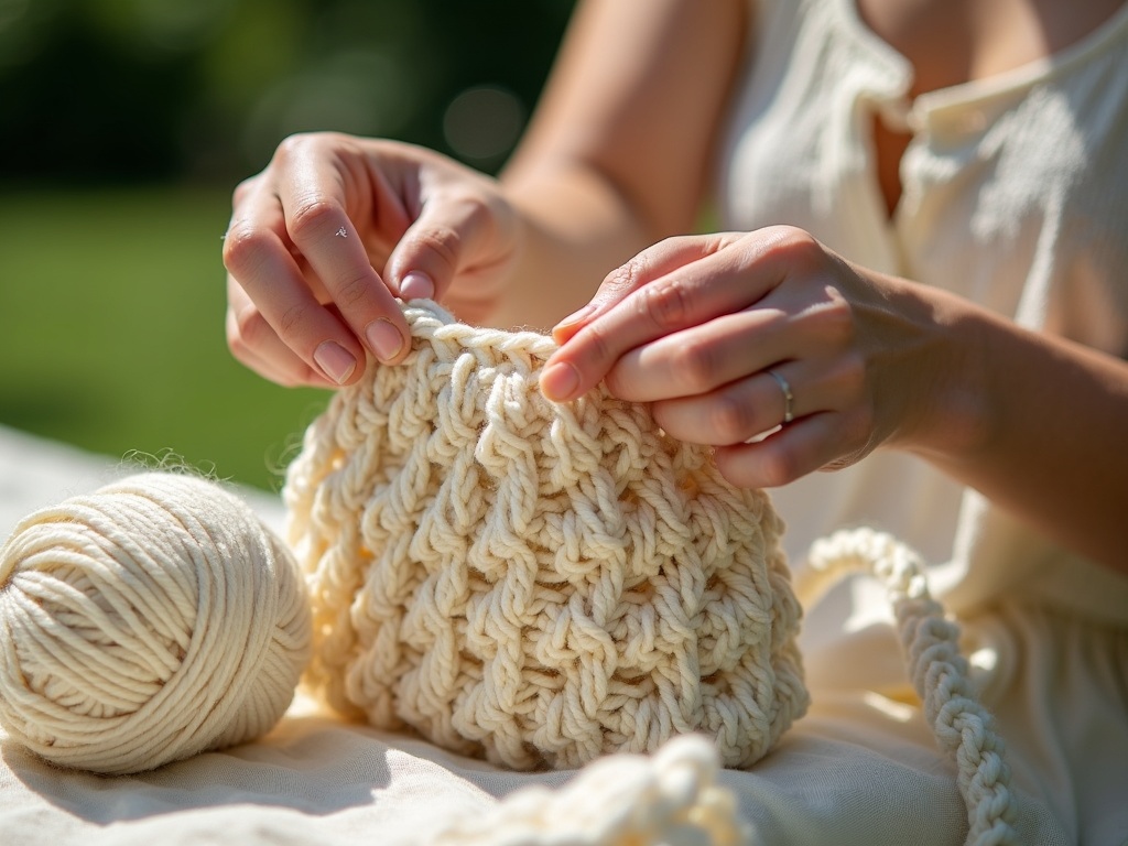Weave Your Weekend: The Ultimate Guide to the Summer Crochet Bag detail image
