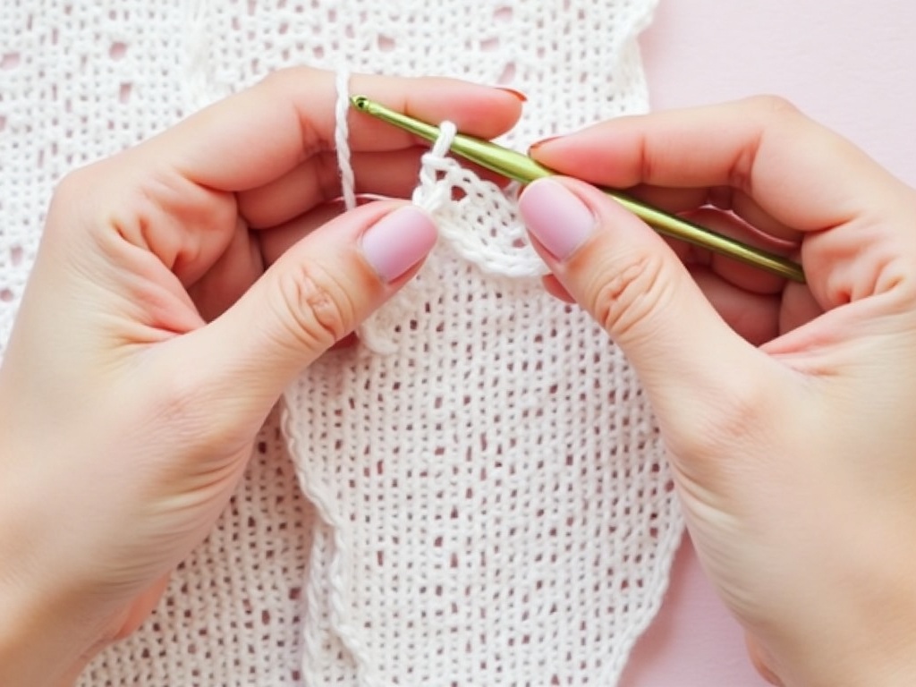 Elevate Your Weekend with Fancy Crochet Lace Stitches detail image