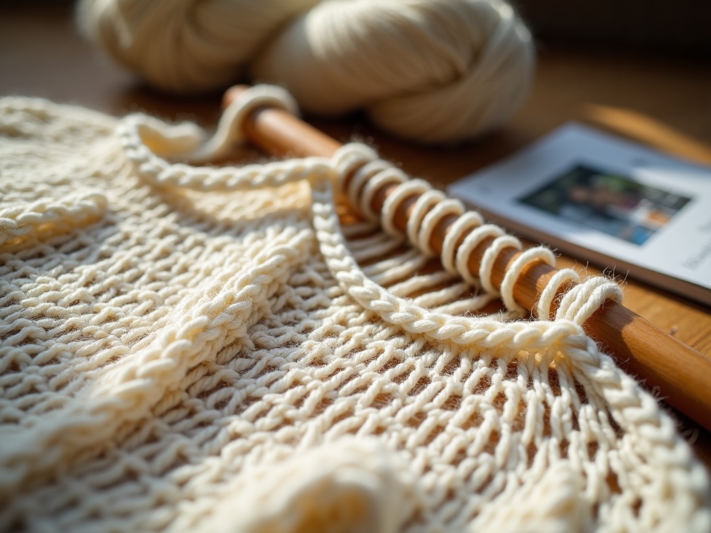 summer knitting patterns - 5 Breezy Summer Knit Tops to Make This Weekend detail image