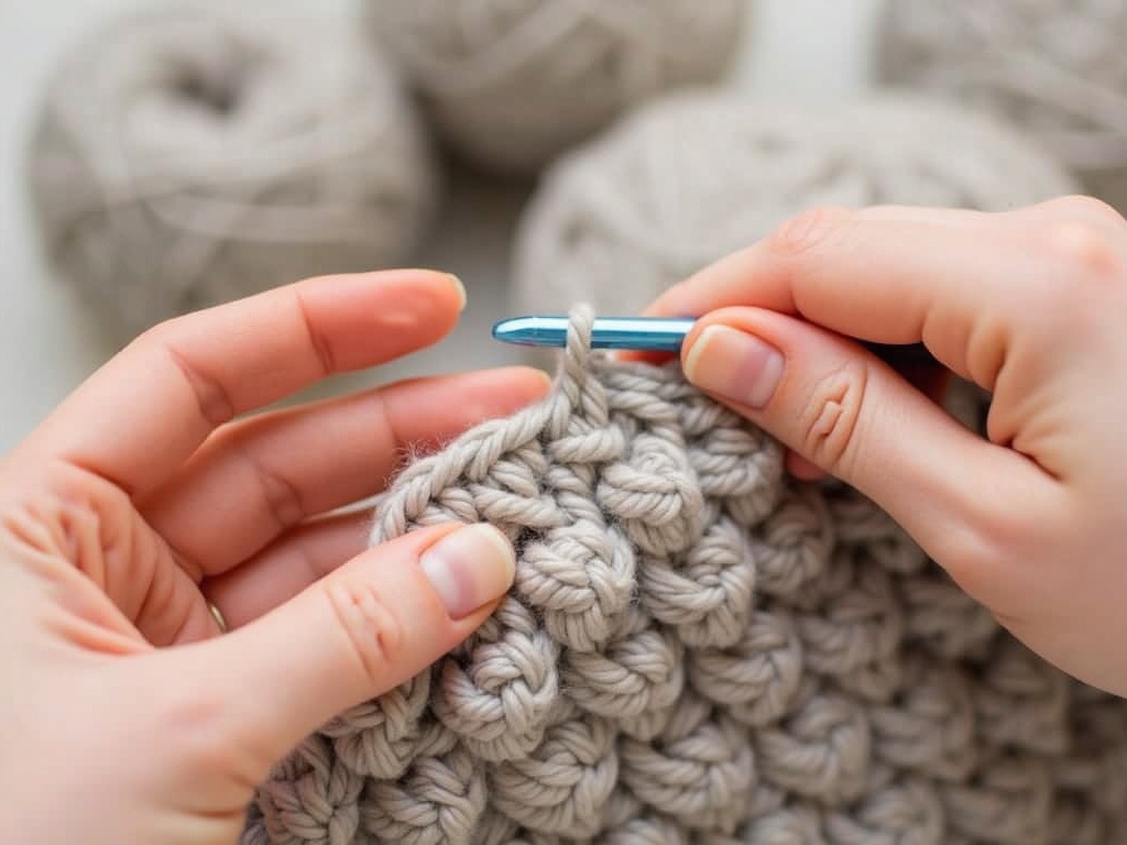 Cozy Weekend Project: Free Easy Crochet Poncho Pattern detail image
