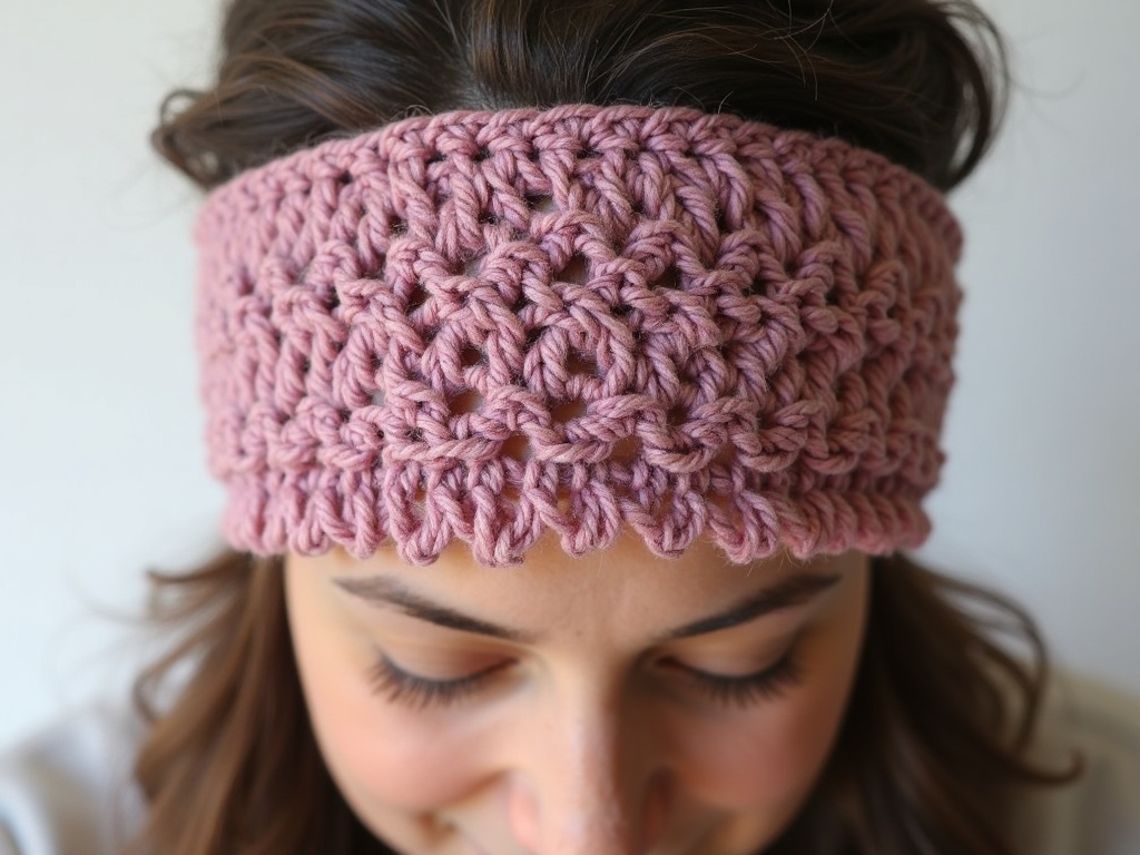 granny crochet bandana - How to Crochet a Granny Bandana for Weekend Style detail image